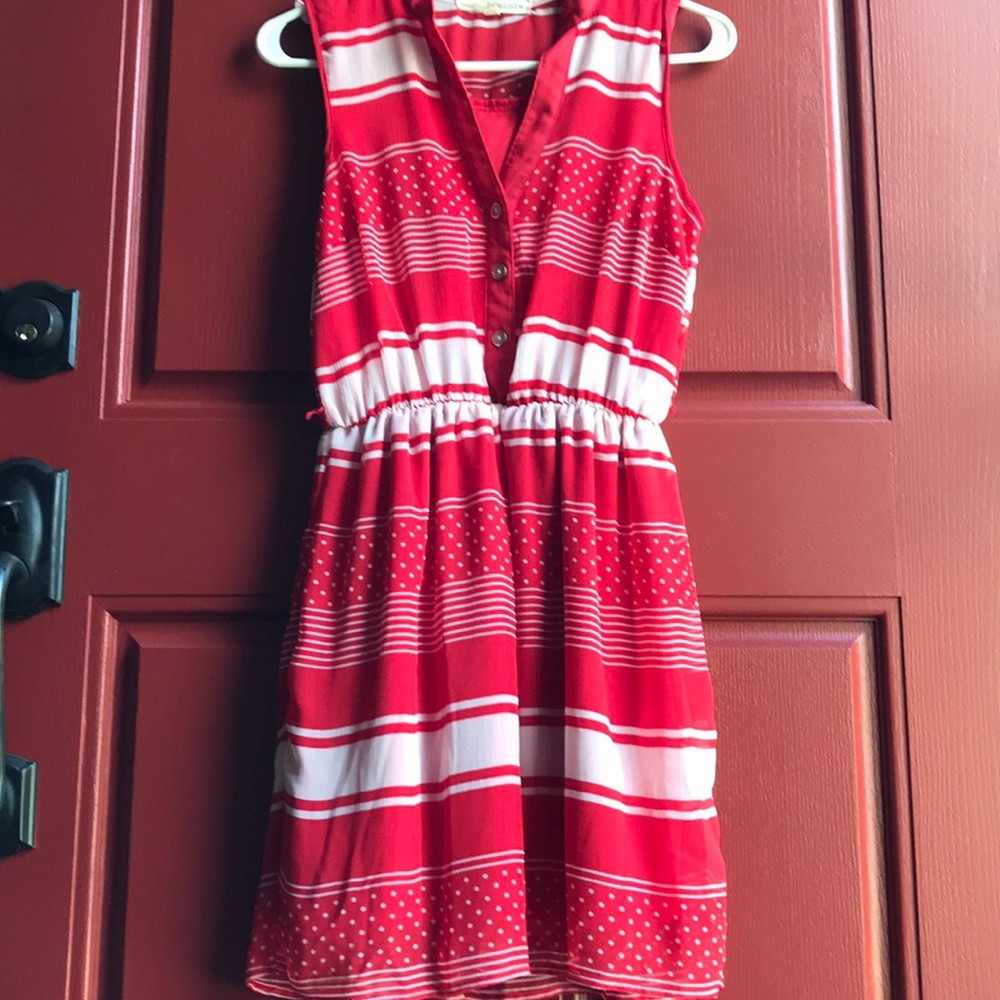 Red dress
